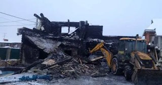 Демонтаж сгоревших зданий в Магадане | Сварной-Мгд - снос после пожара от 1026 рублей